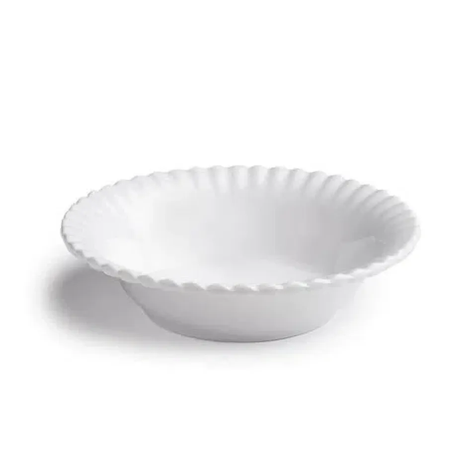 Patio Luxe Lightweight White Melamine 8" Personal Bowl