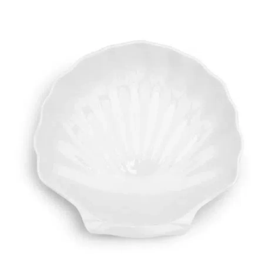 Shell White Melamine Serving Platter