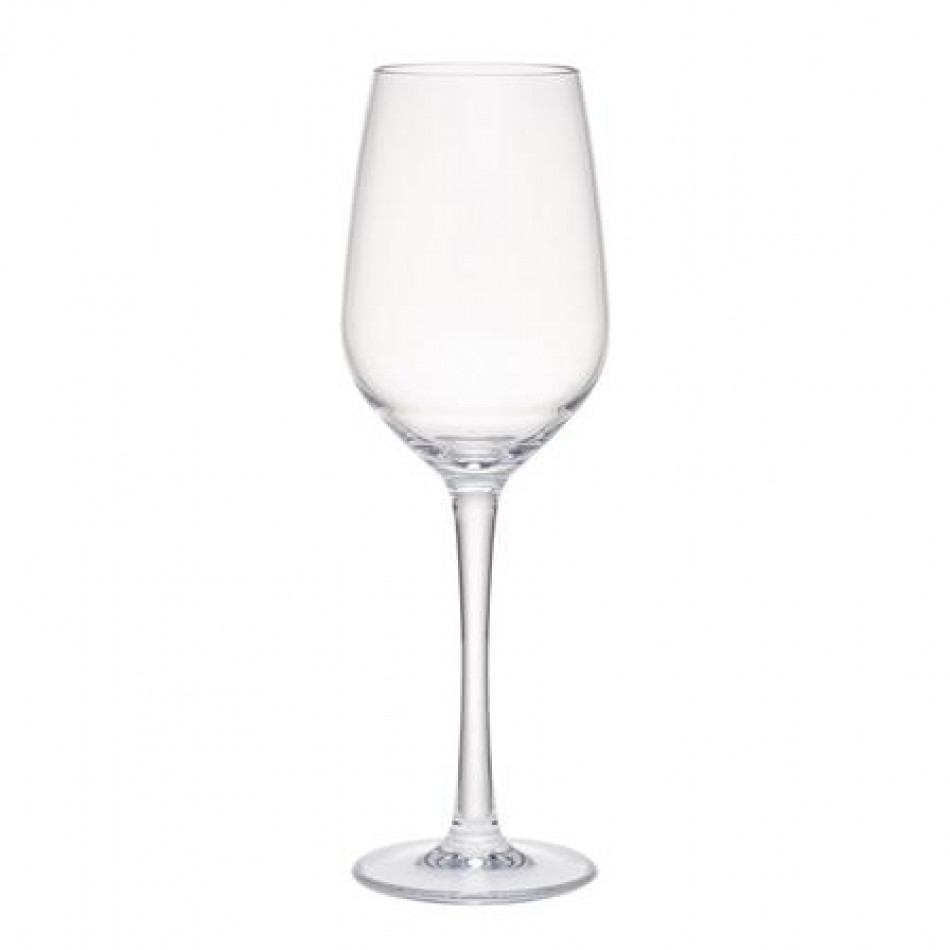 Hudson Tristan Acrylic 13 oz White Wine Glass