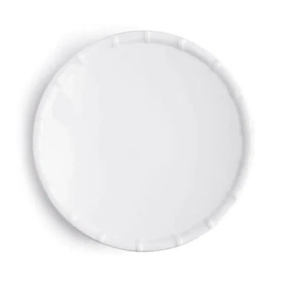 Zen Bamboo White Melamine Dinnerware