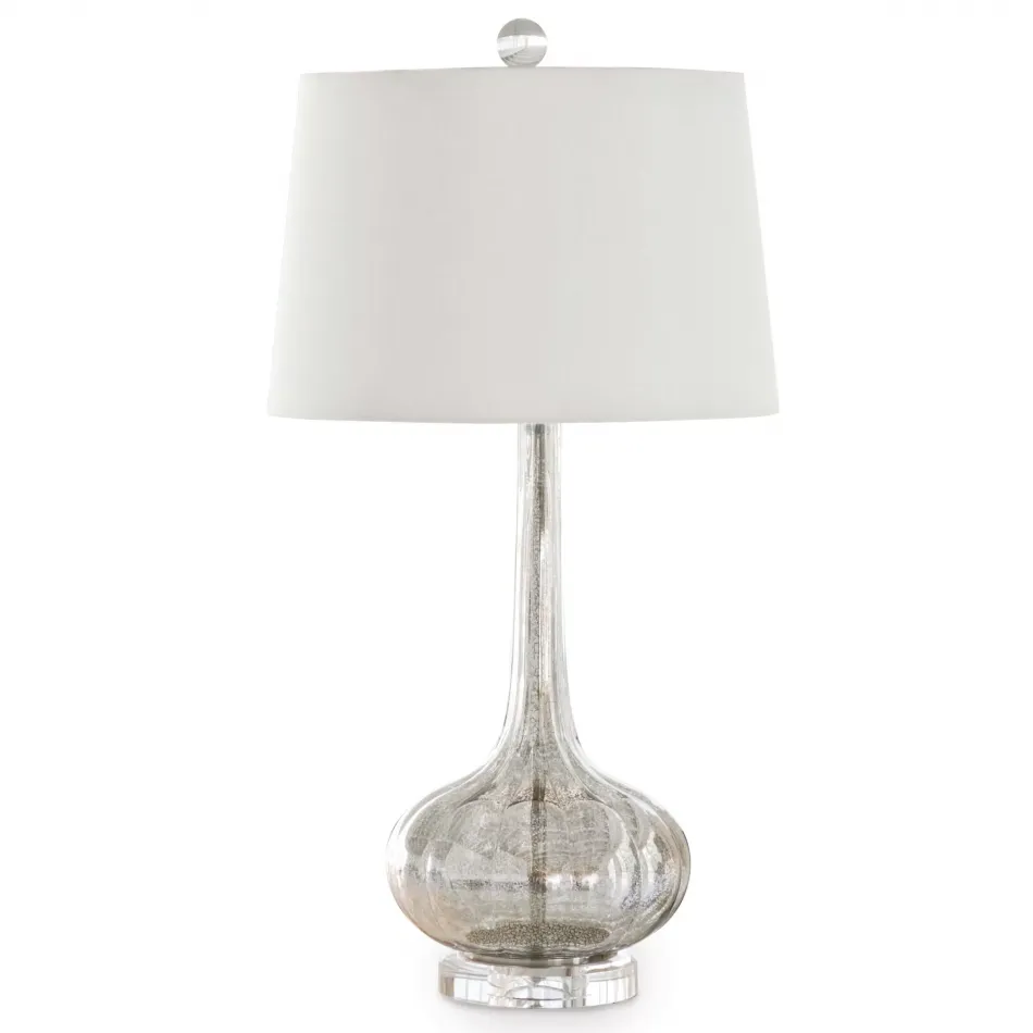 Milano Table Lamp Antique Mercury