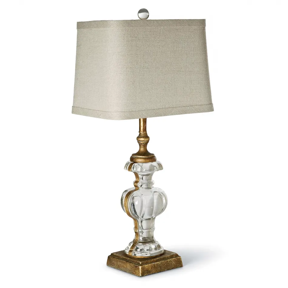 Southern Living Parisian Glass Table Lamp