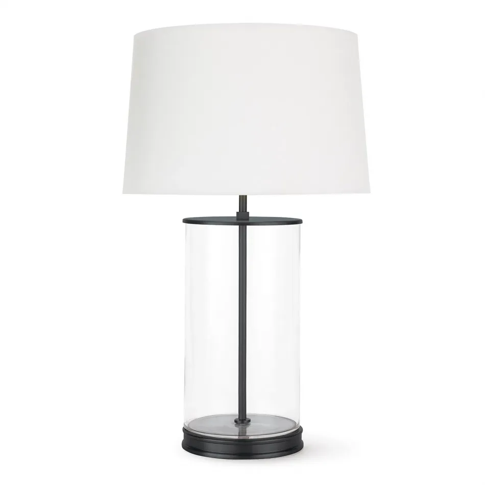 Magelian Glass Table Lamp Oil Rubbed Bronze