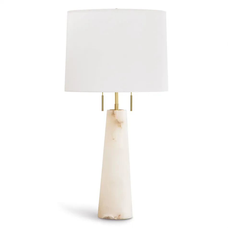 Southern Living Austen Alabaster Table Lamp