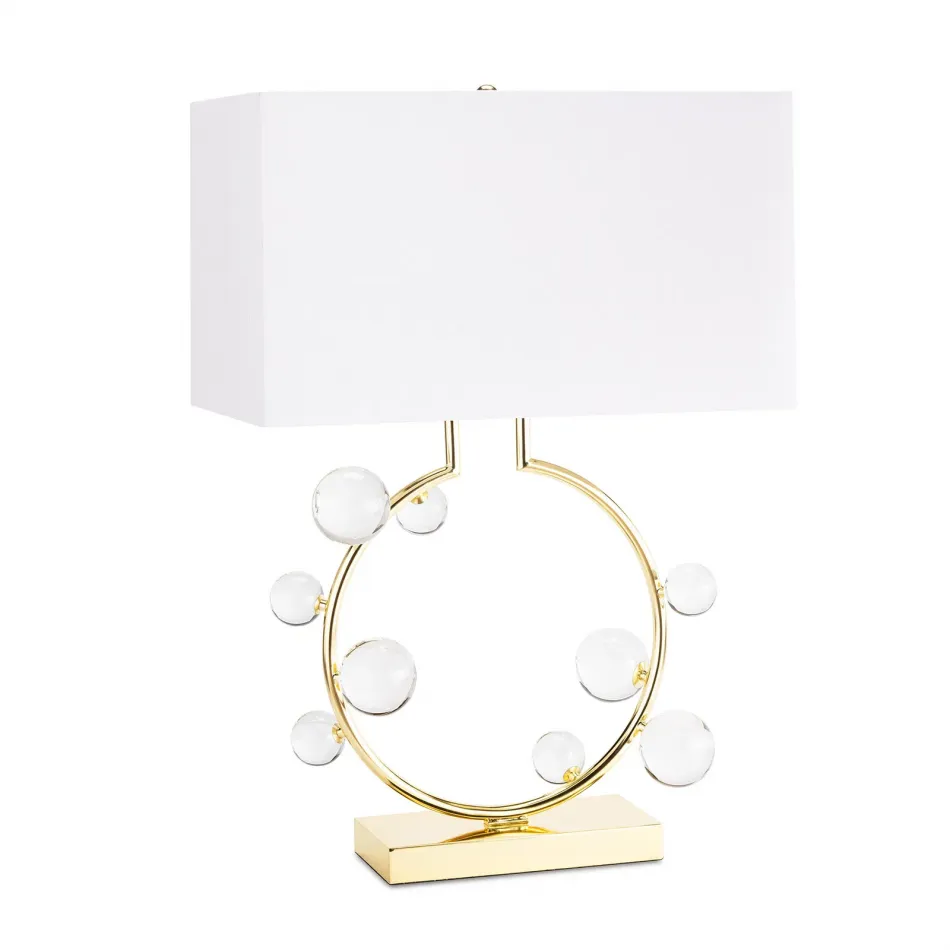 Bijou Ring Table Lamp Clear