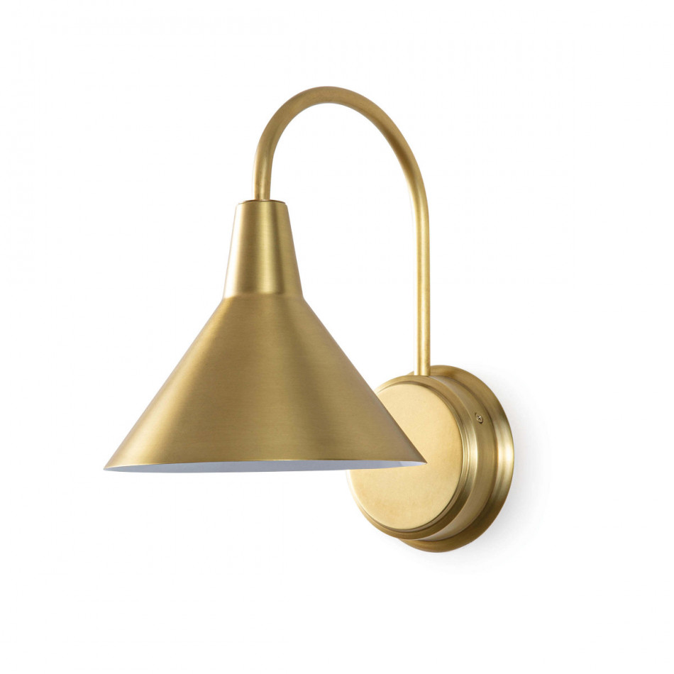 Dublin Sconce Natural Brass