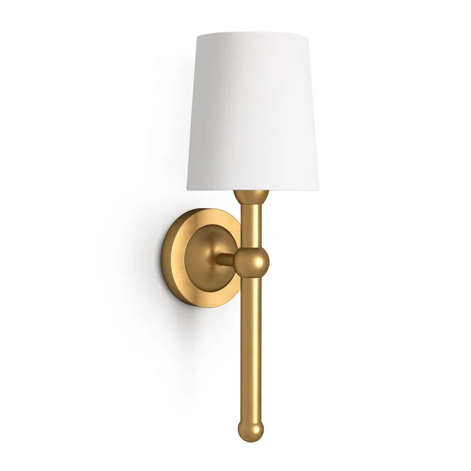 Jameson Sconce Natural Brass