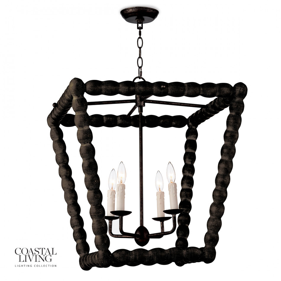 Coastal Living Perennial Lantern, Ebony