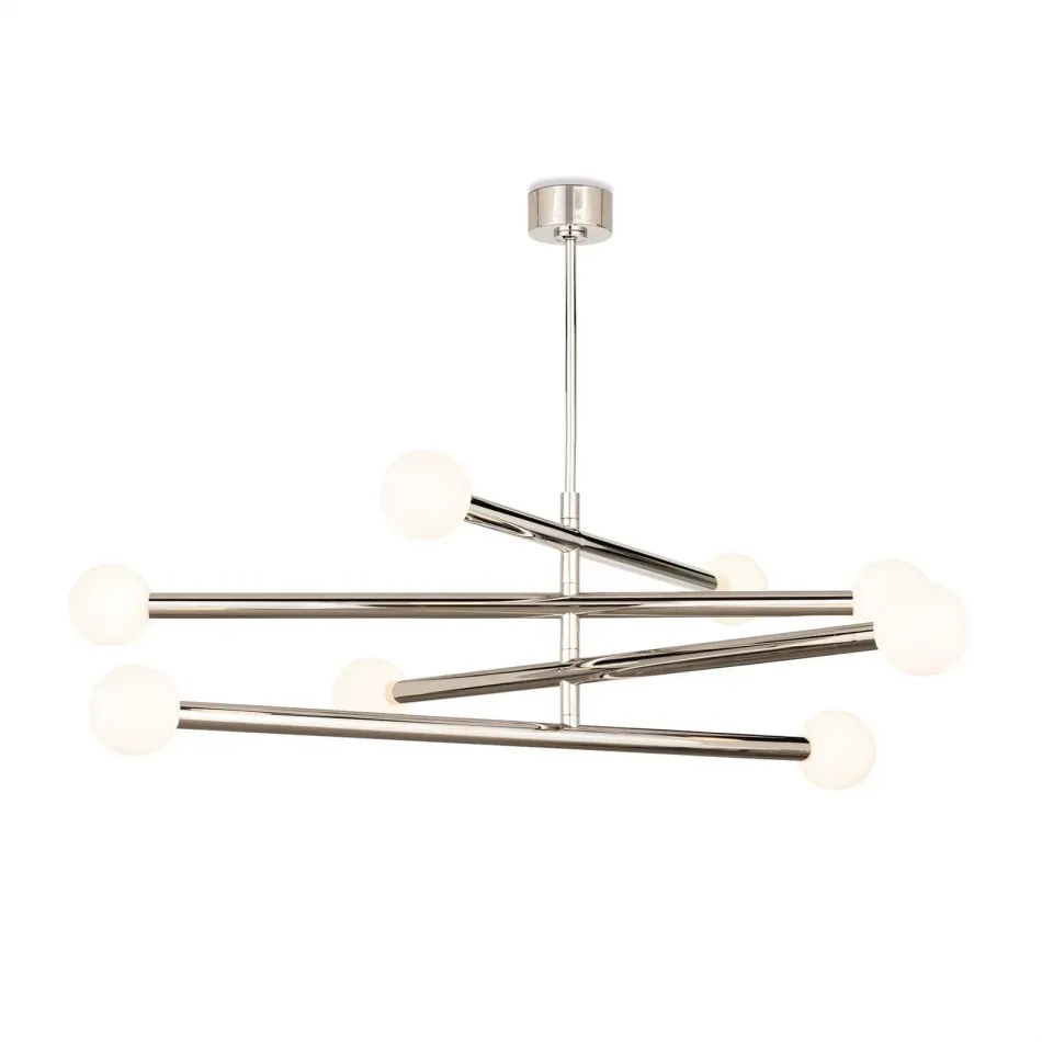 Beaubien Chandelier Polished Nickel