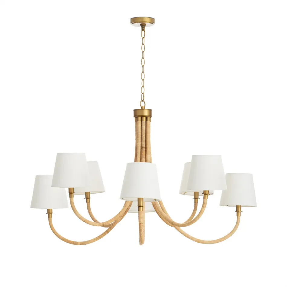 Coastal Living Treble Chandelier