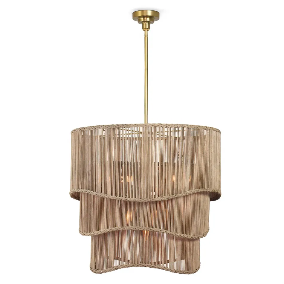 Coastal Living Nimes Chandelier Natural