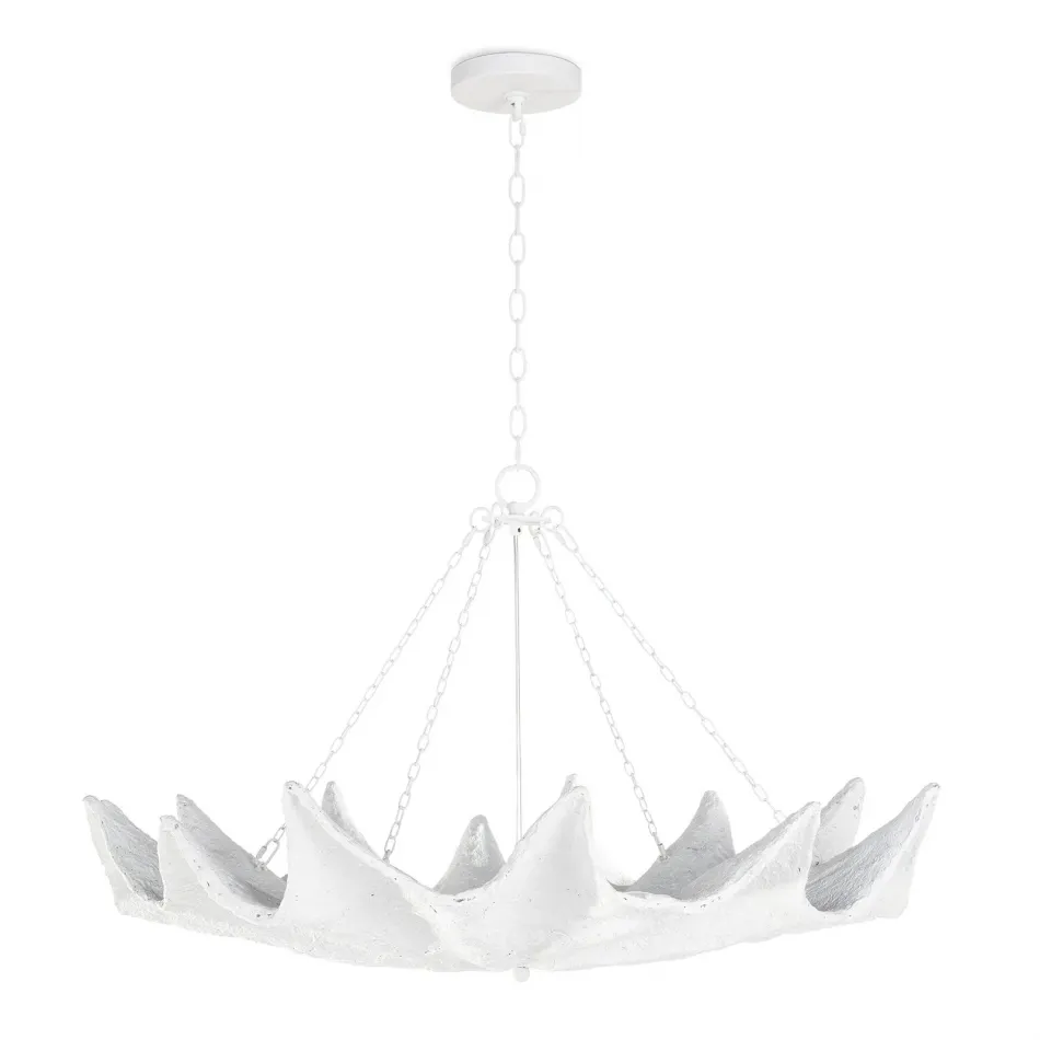 Coastal Living Clam Chandelier