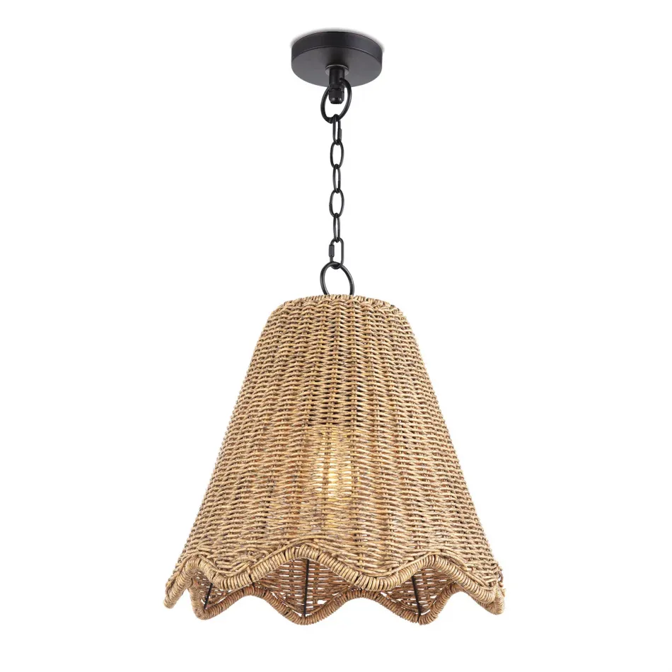 Coastal Living Summer Outdoor Pendant Small Weathered Natural