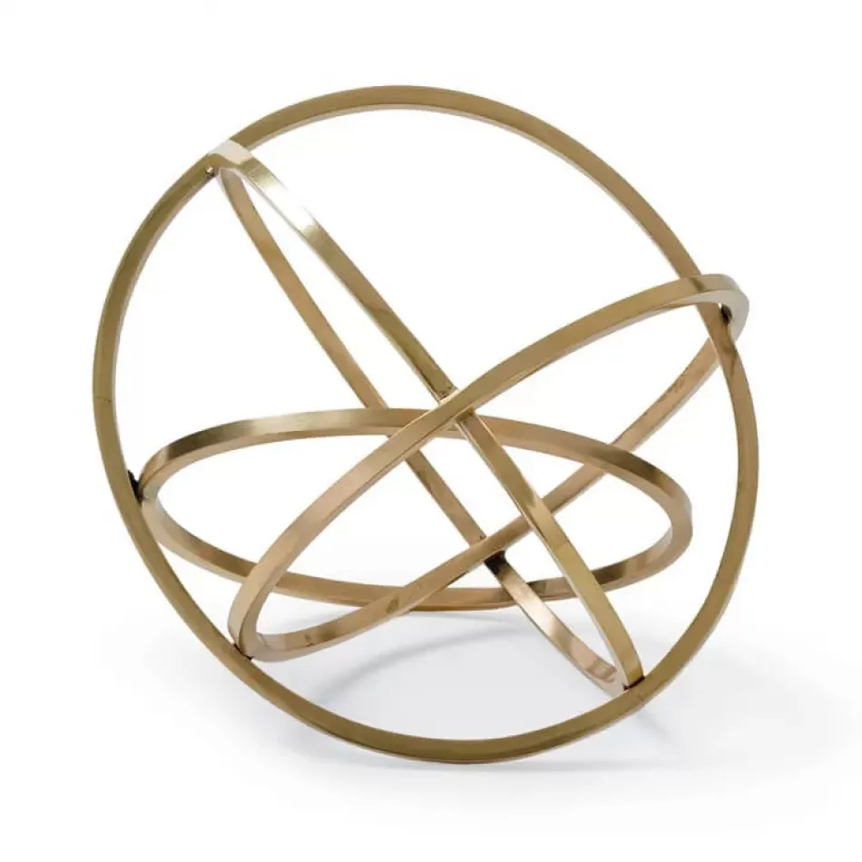 Ellipse Table Top Accessory Brass