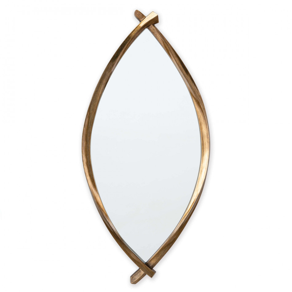 Arbre Mirror, Antique Gold Leaf