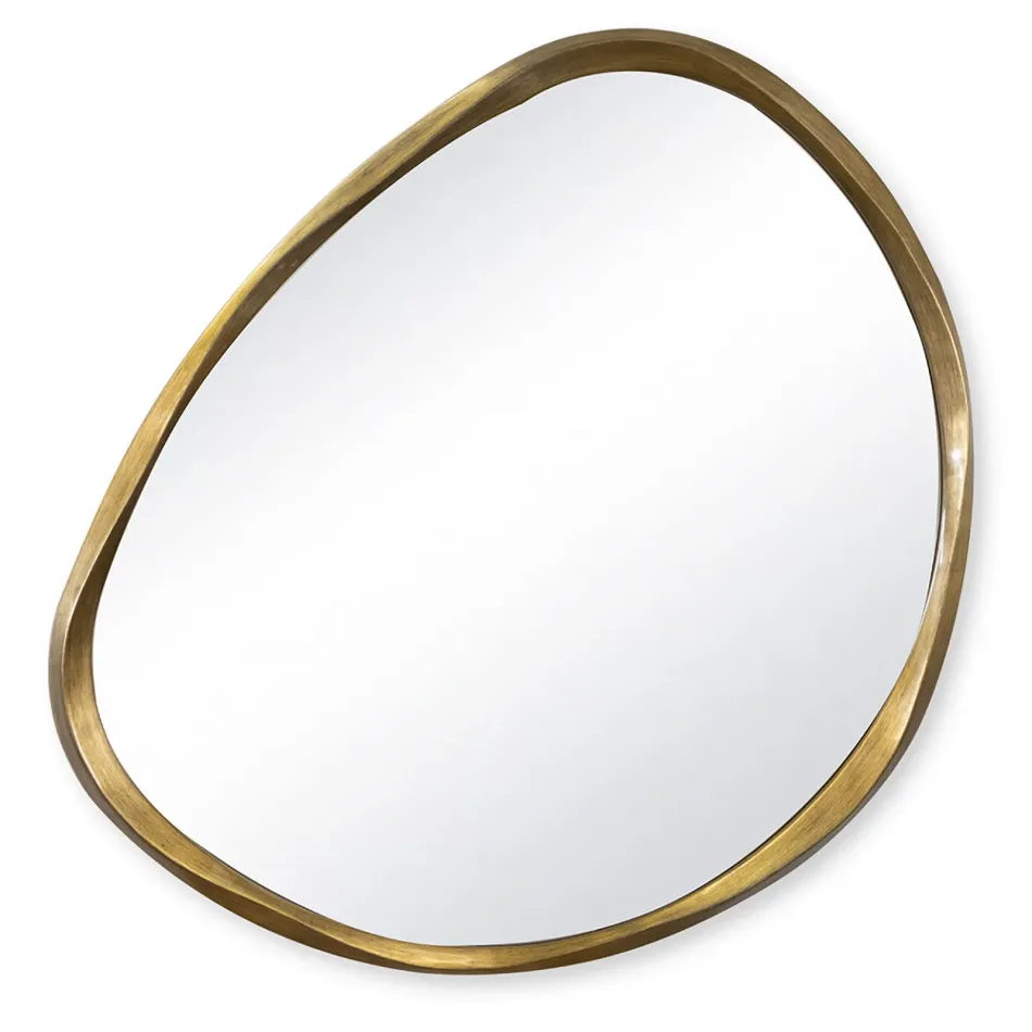 Monte Mirror Antique Gold Leaf