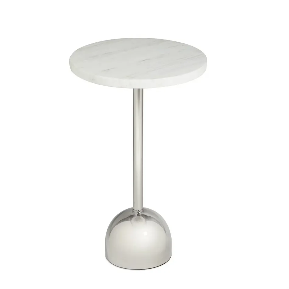 Arthur Accent Table (Polished Nickel)