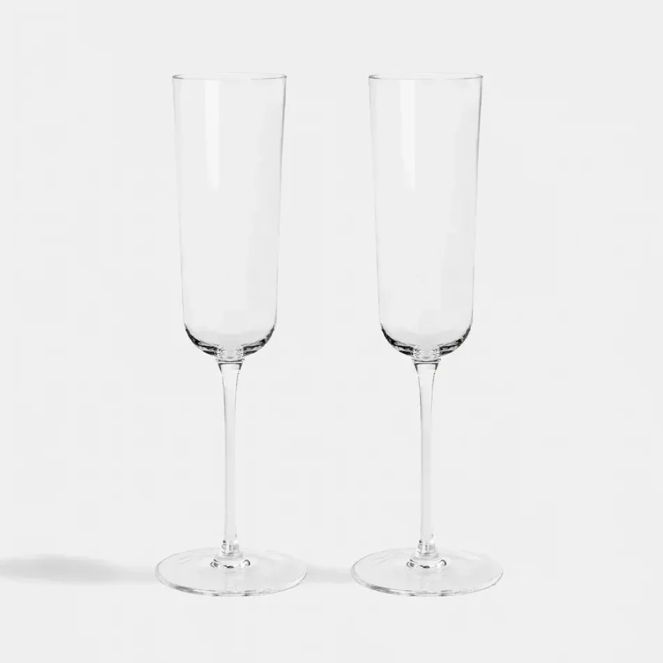 Classic Cocktail Champagne Flute Set of 2