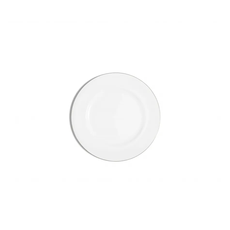 Line Platinum Bone China Rimmed Plate 7" Rd (Special Order)