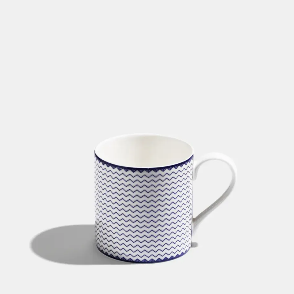 ZigZag Cobalt Blue Mug
