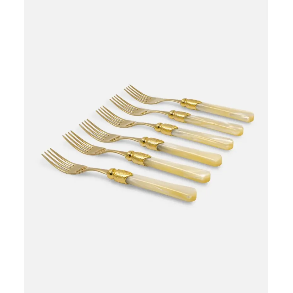 Vittoria Oro Ivory Table Fork (Special Order)