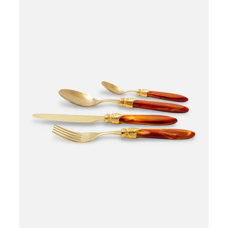 Laura Oro Orange Flatware (Special Order)