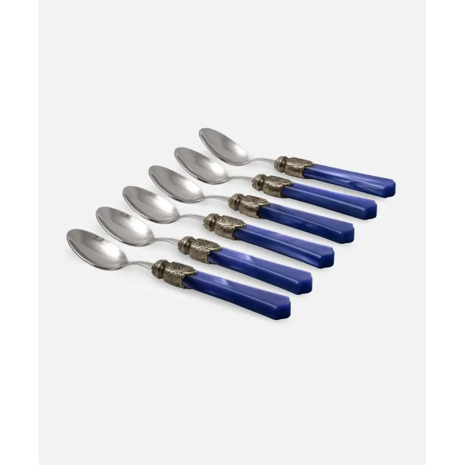 Vittoria Blue Coffee Spoon