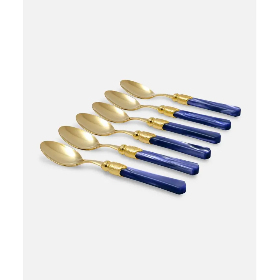Vittoria Oro Blue Table Spoon (Special Order)