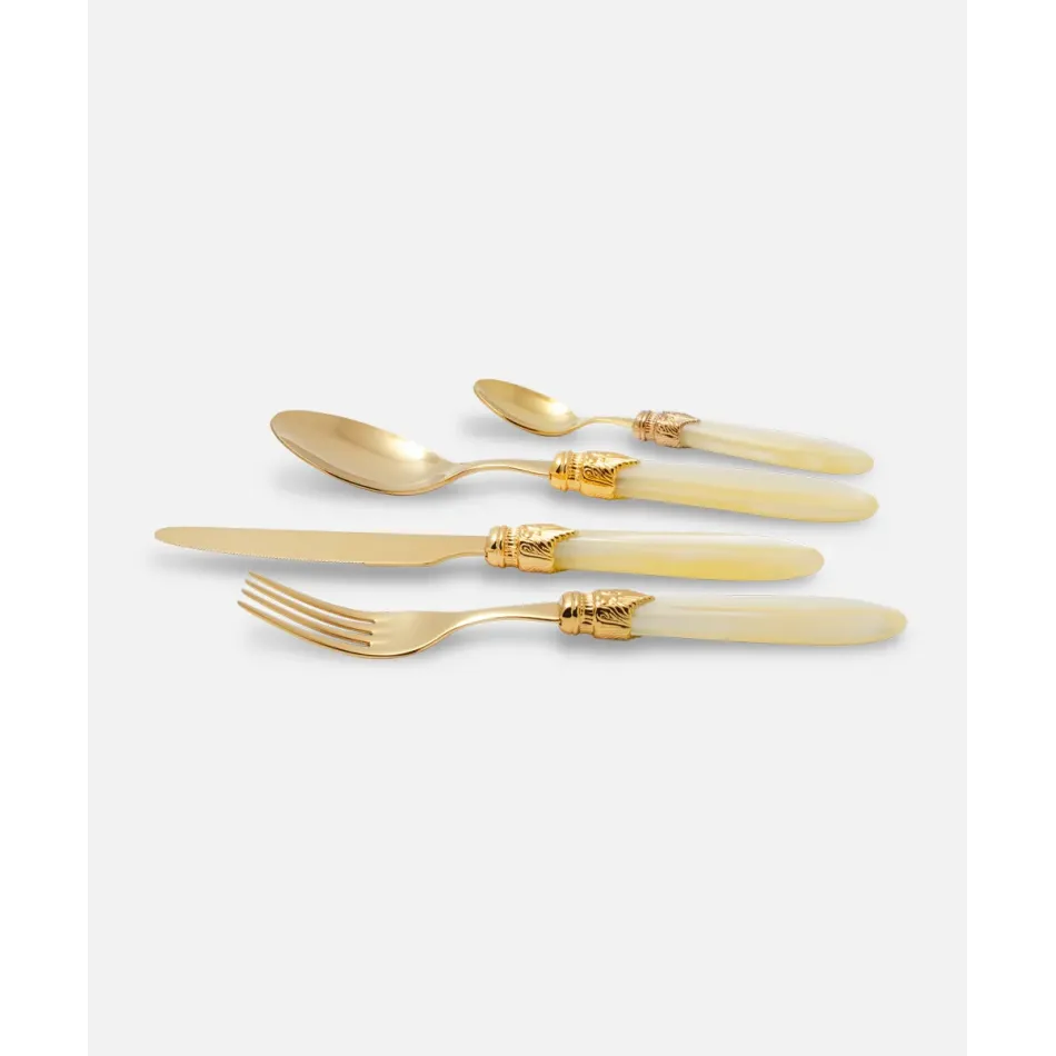 Laura Oro Ivory Flatware (Special Order)