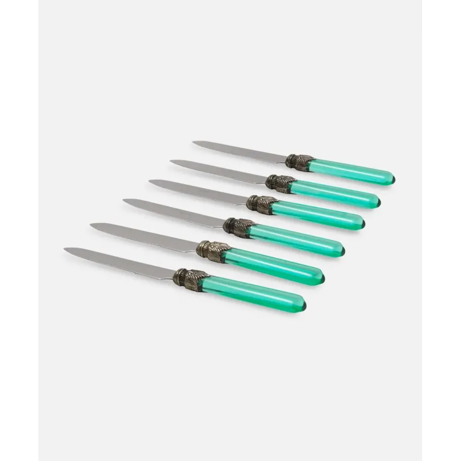 Venezia Green Table Knife