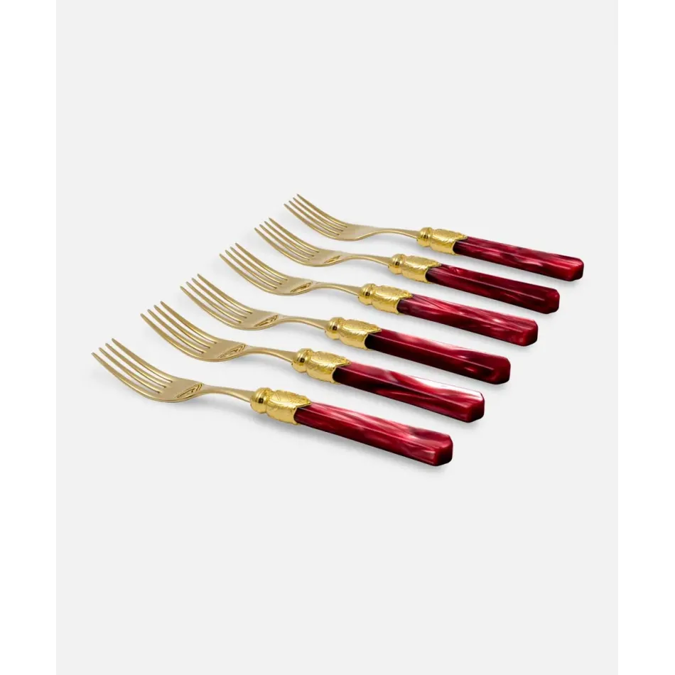 Vittoria Oro Bordeaux Table Fork (Special Order)