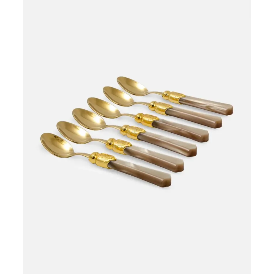 Vittoria Oro Champagne Coffee Spoon (Special Order)