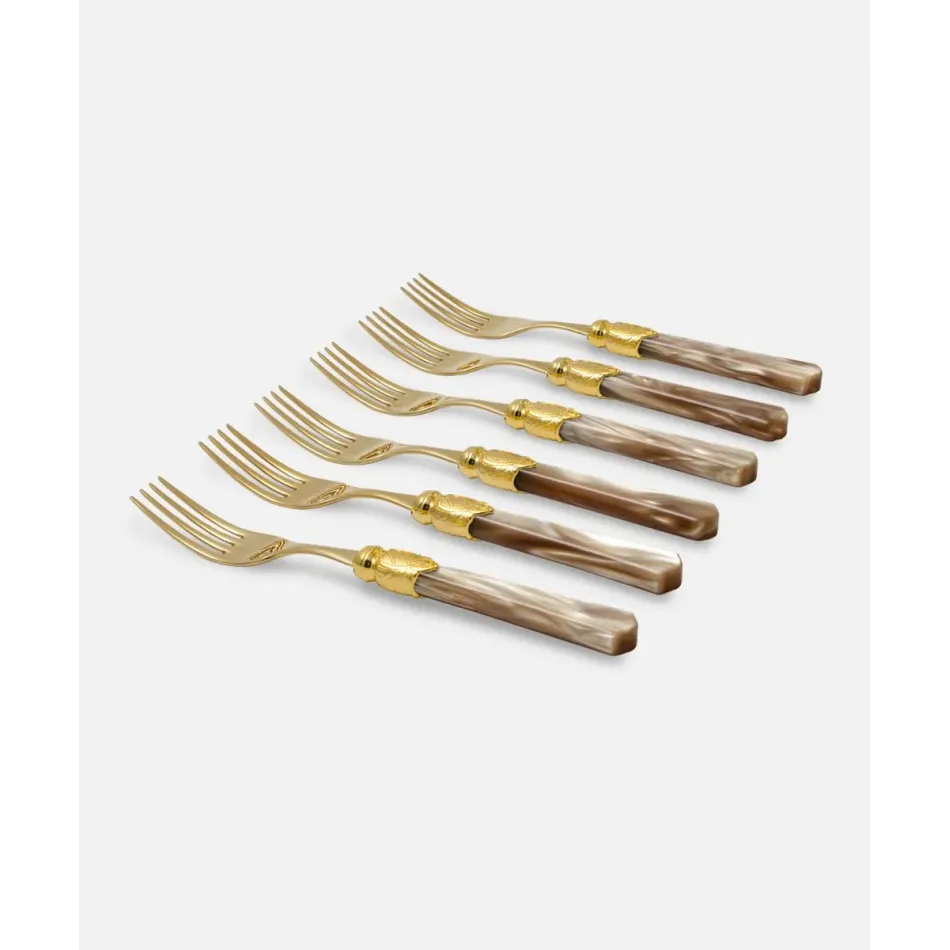 Vittoria Oro Champagne Table Fork (Special Order)