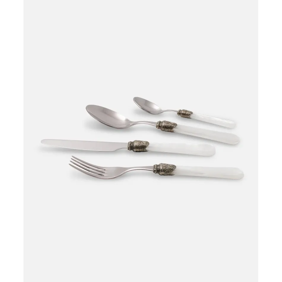 Penelope White Flatware