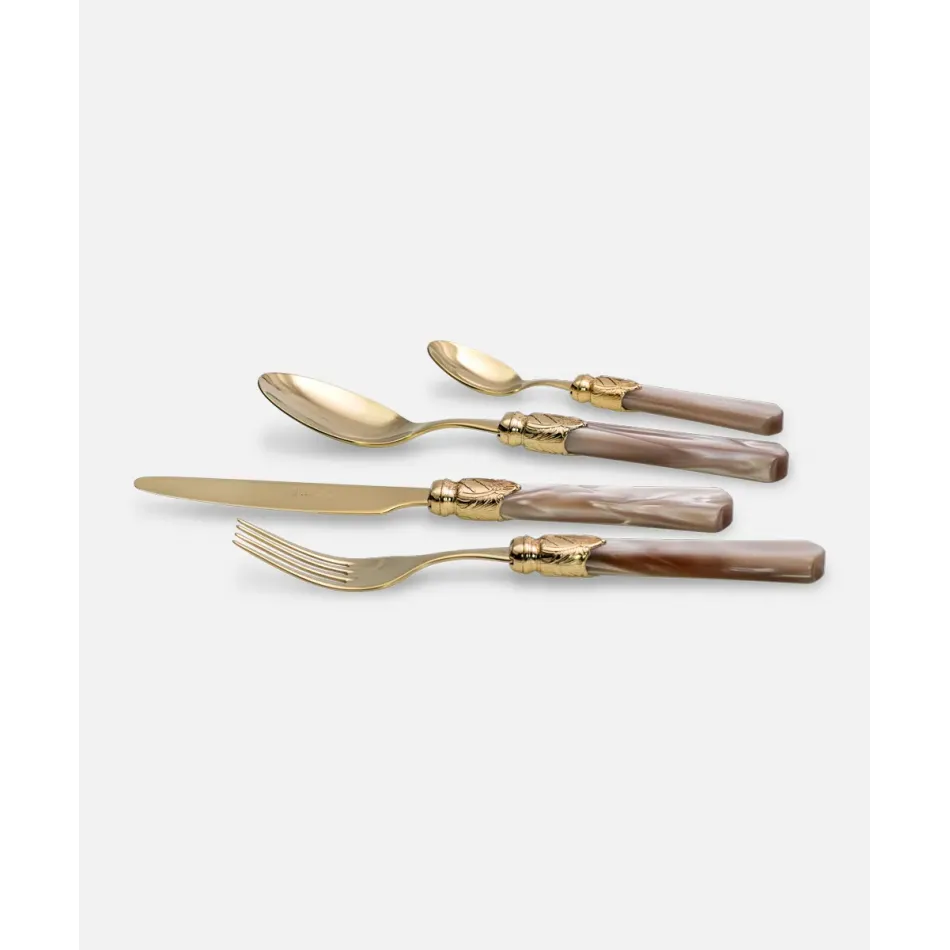 Vittoria Oro Champagne Flatware (Special Order)