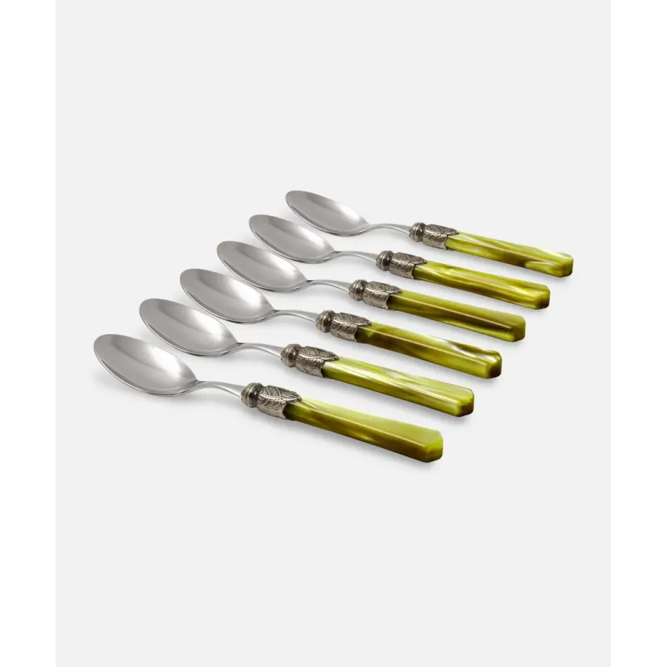 Vittoria Olive Green Table Spoon