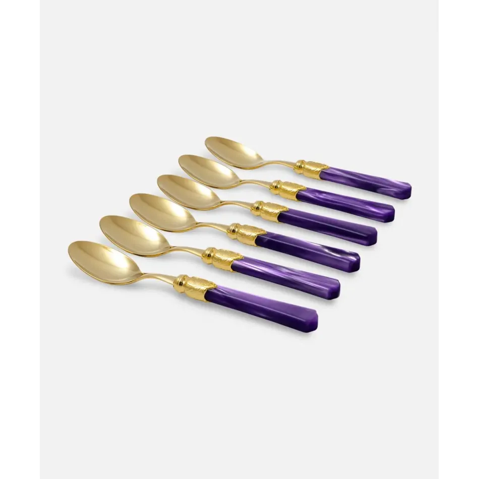 Vittoria Oro Violet Table Spoon (Special Order)