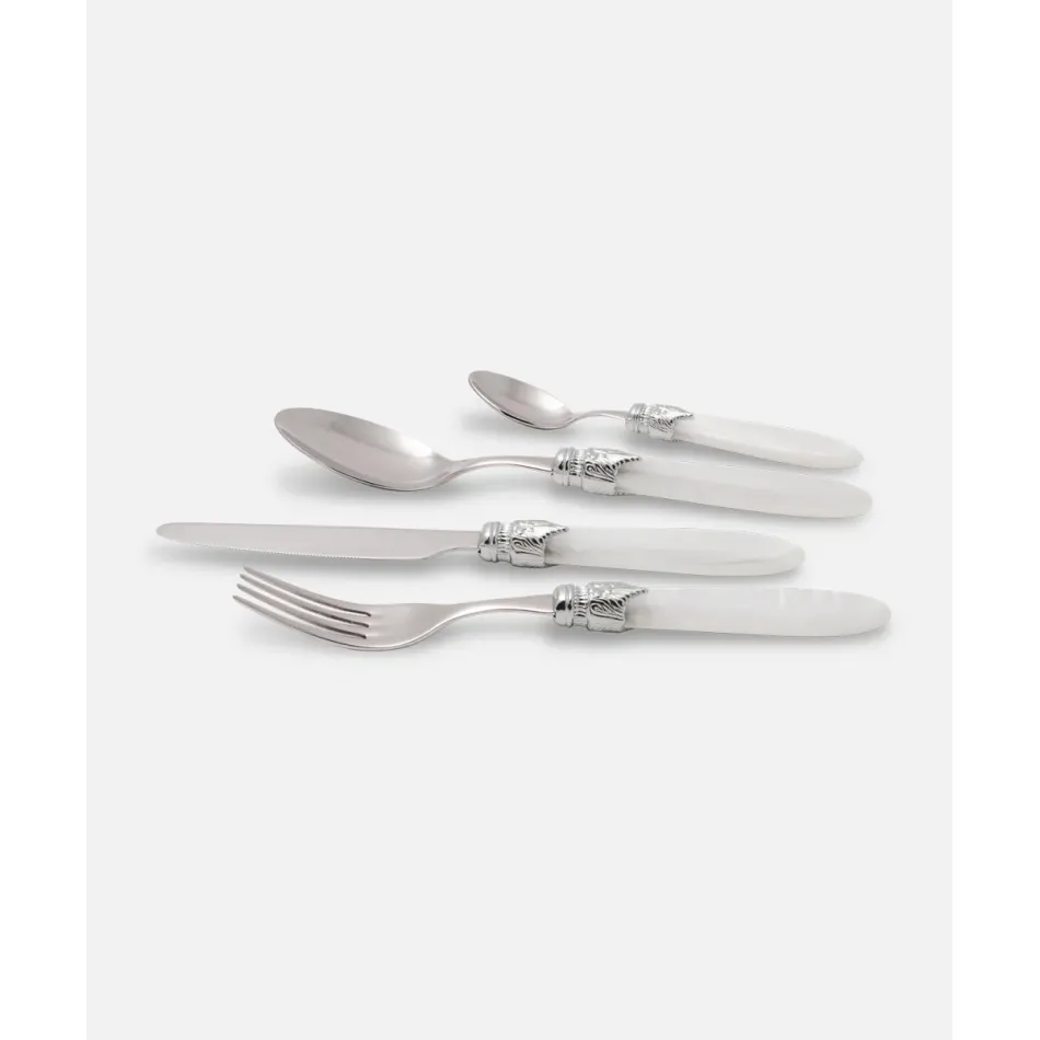 Laura Argento White Flatware (Special Order)