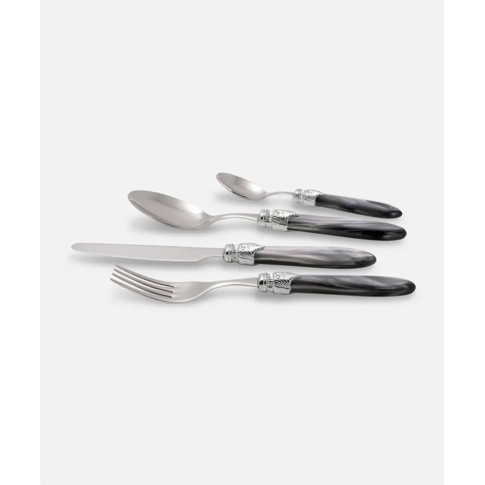 Laura Argento Clear Gray Flatware (Special Order)