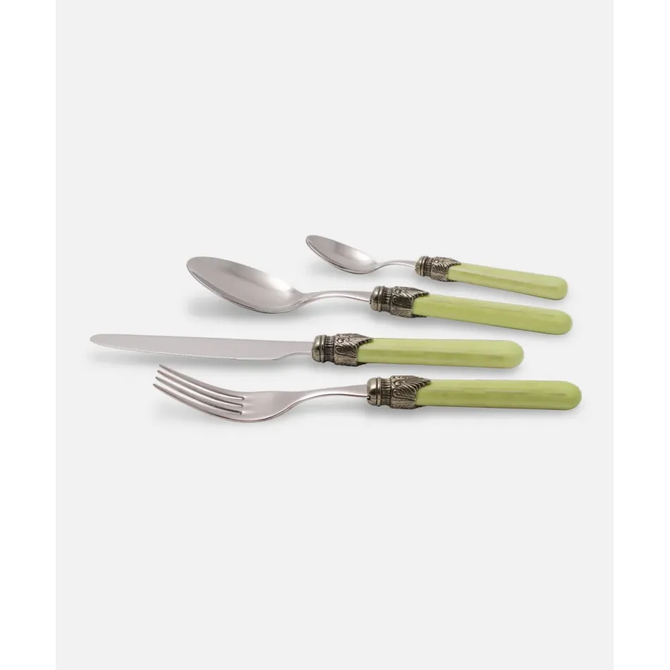 Vintage Pistachio Green Flatware