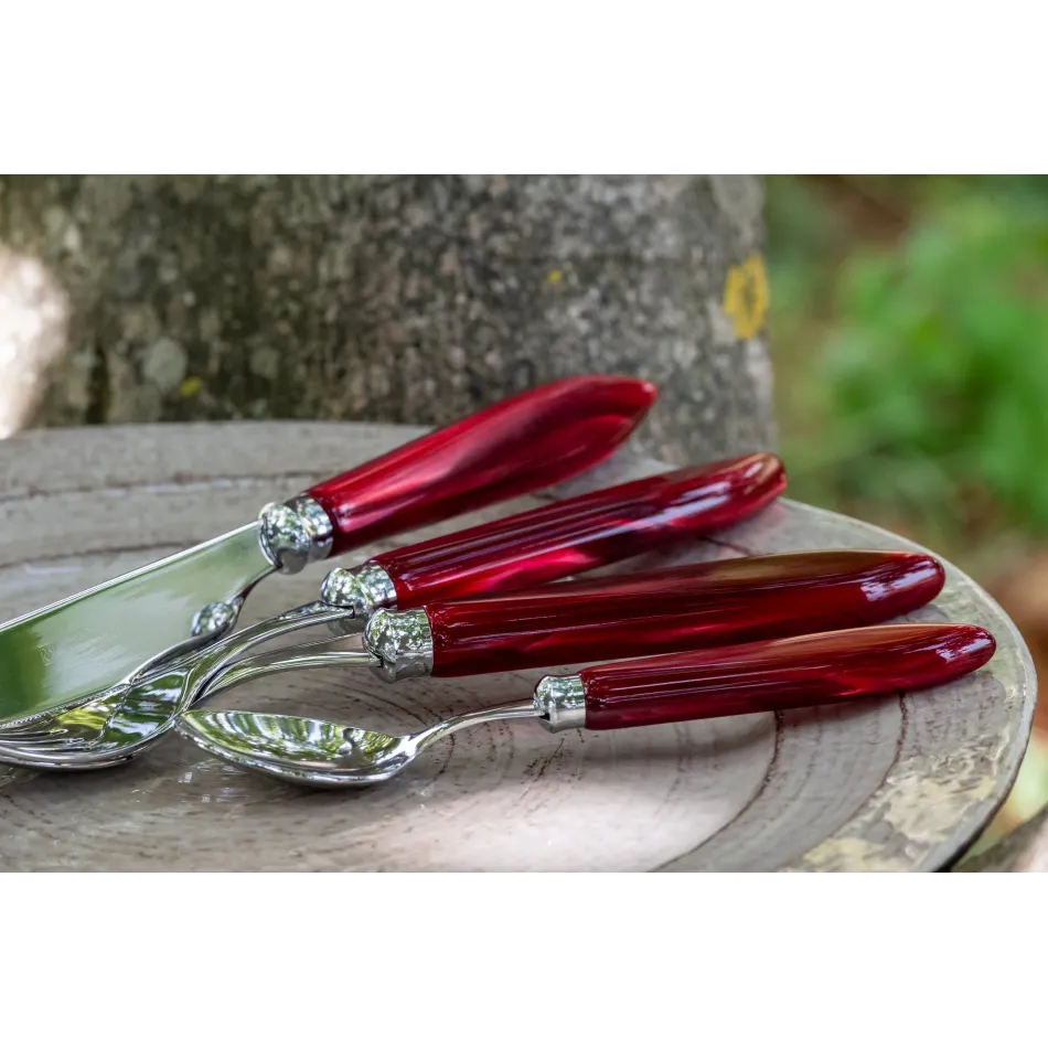 Agata Bordeaux Flatware