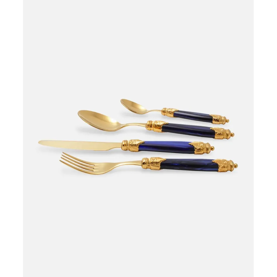 Arianna Oro Blue Flatware (Special Order)