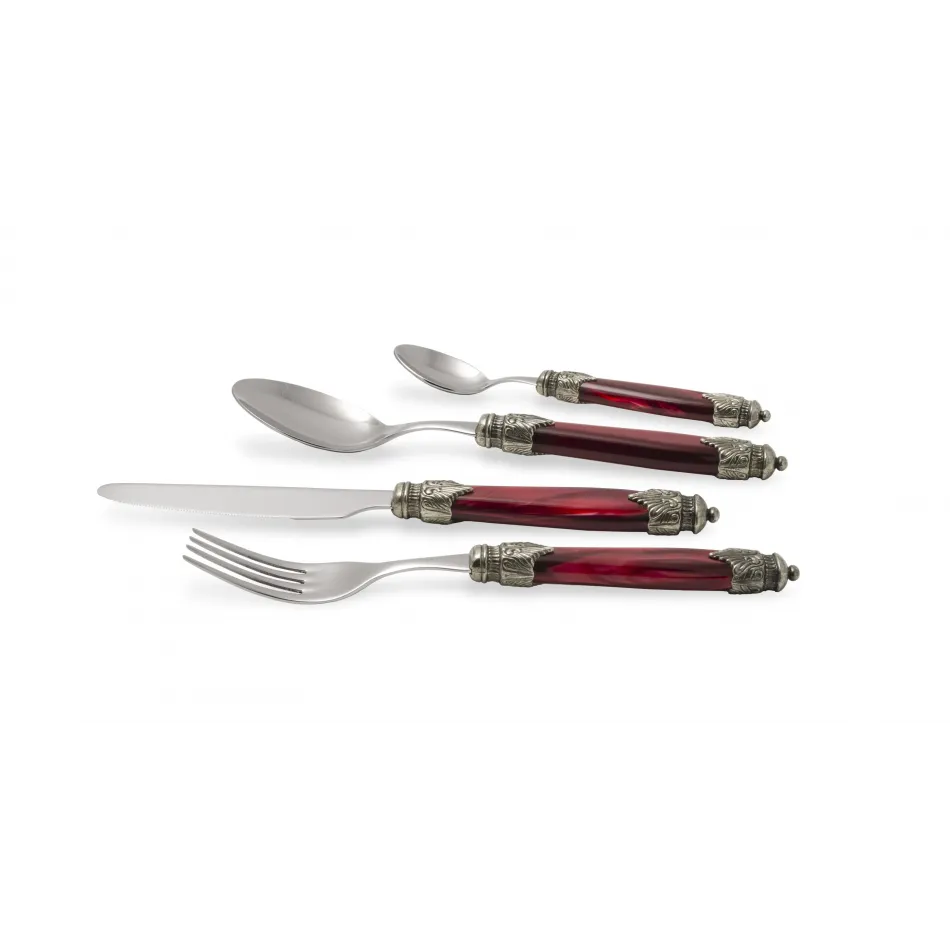 Arianna Bordeaux Flatware