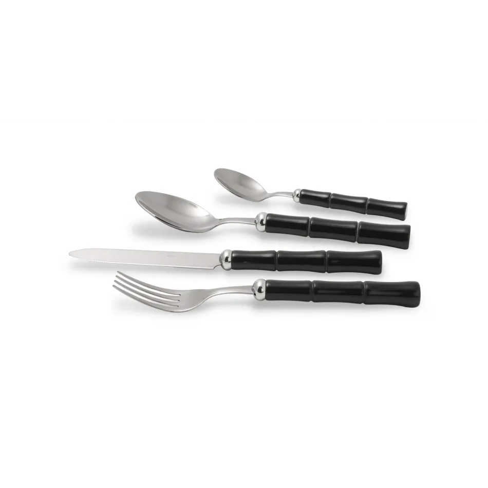 Bamboo Black Flatware