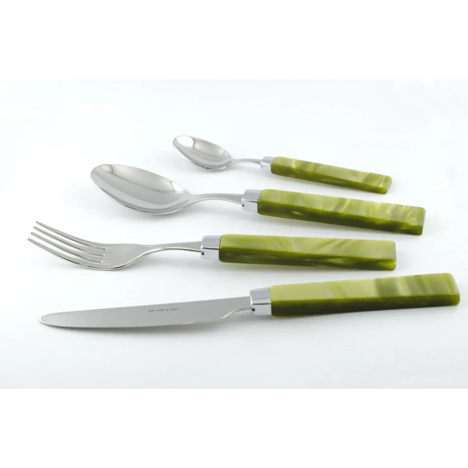 Charme Olive Green Flatware