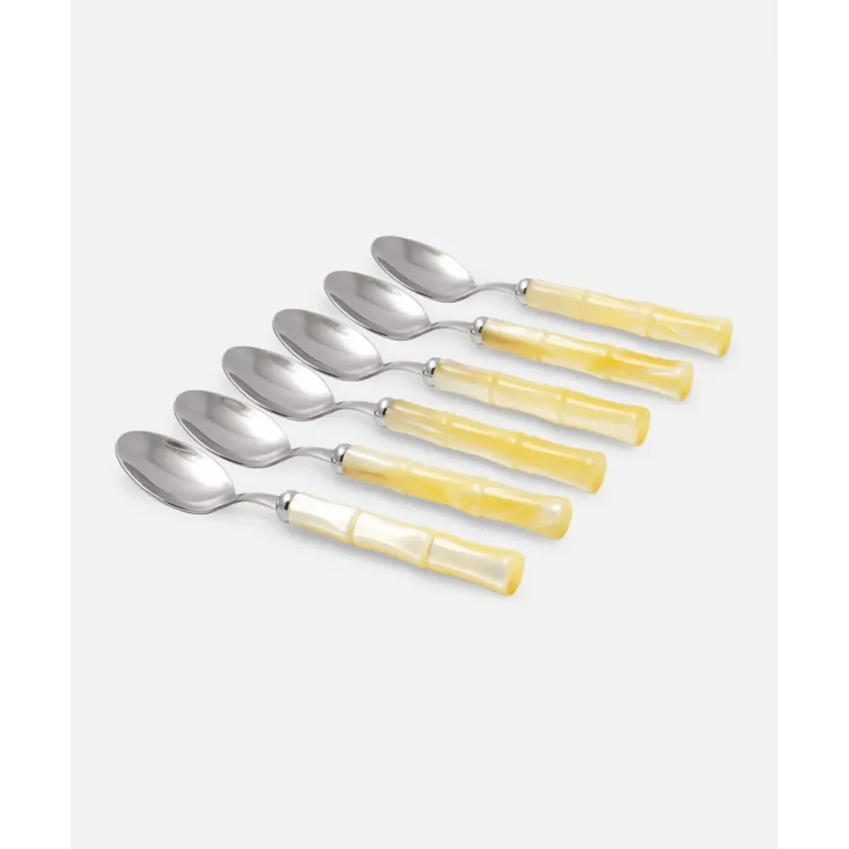 Bamboo Ivory Coffee Spoon