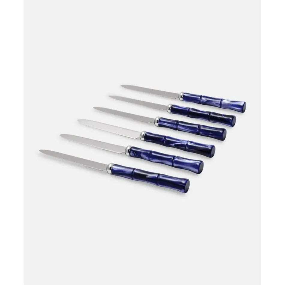 Bamboo Oro Blue Table Knife (Special Order)