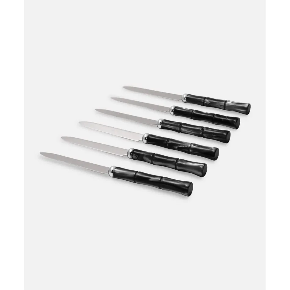 Bamboo Oro Black Table Knife (Special Order)