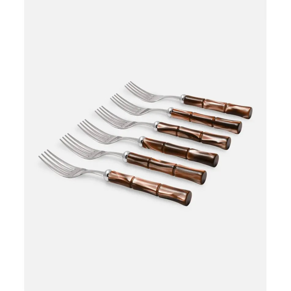 Bamboo Brown Table Fork