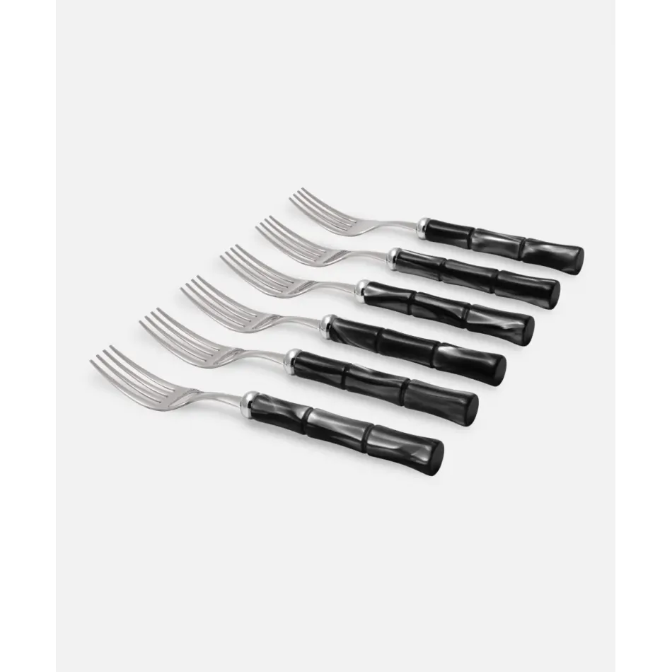 Bamboo Black Table Fork